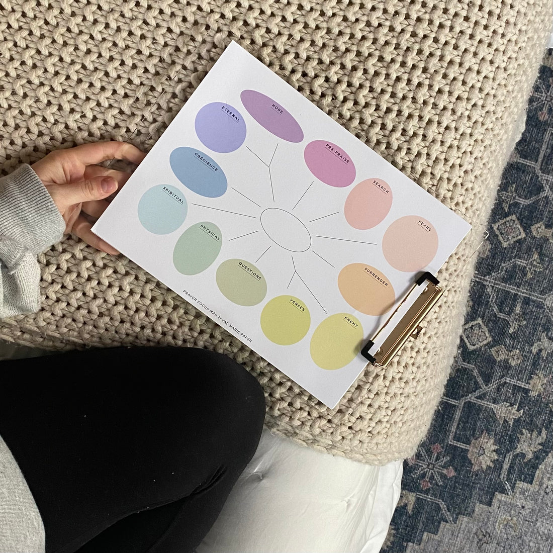 Prayer Focus Map PDF