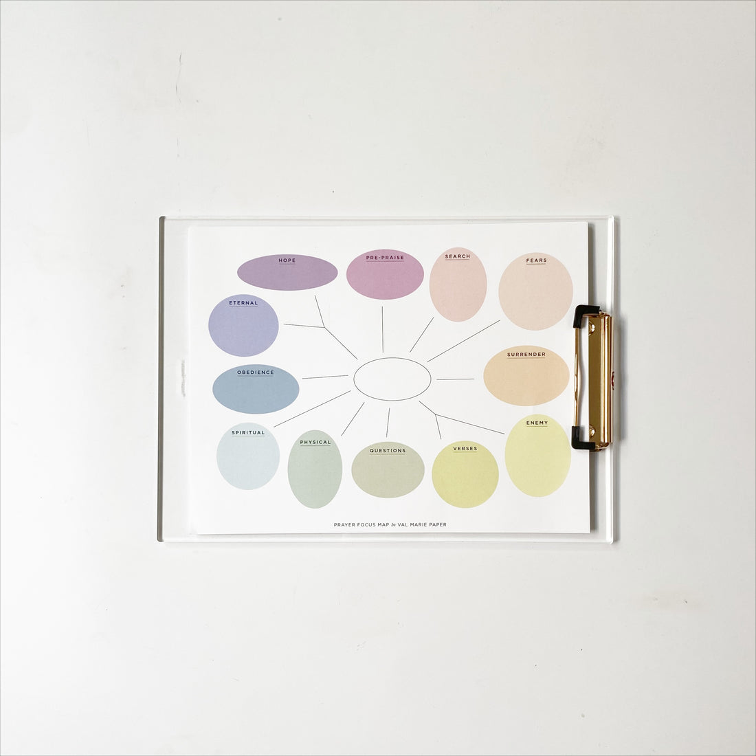 Prayer Focus Map PDF