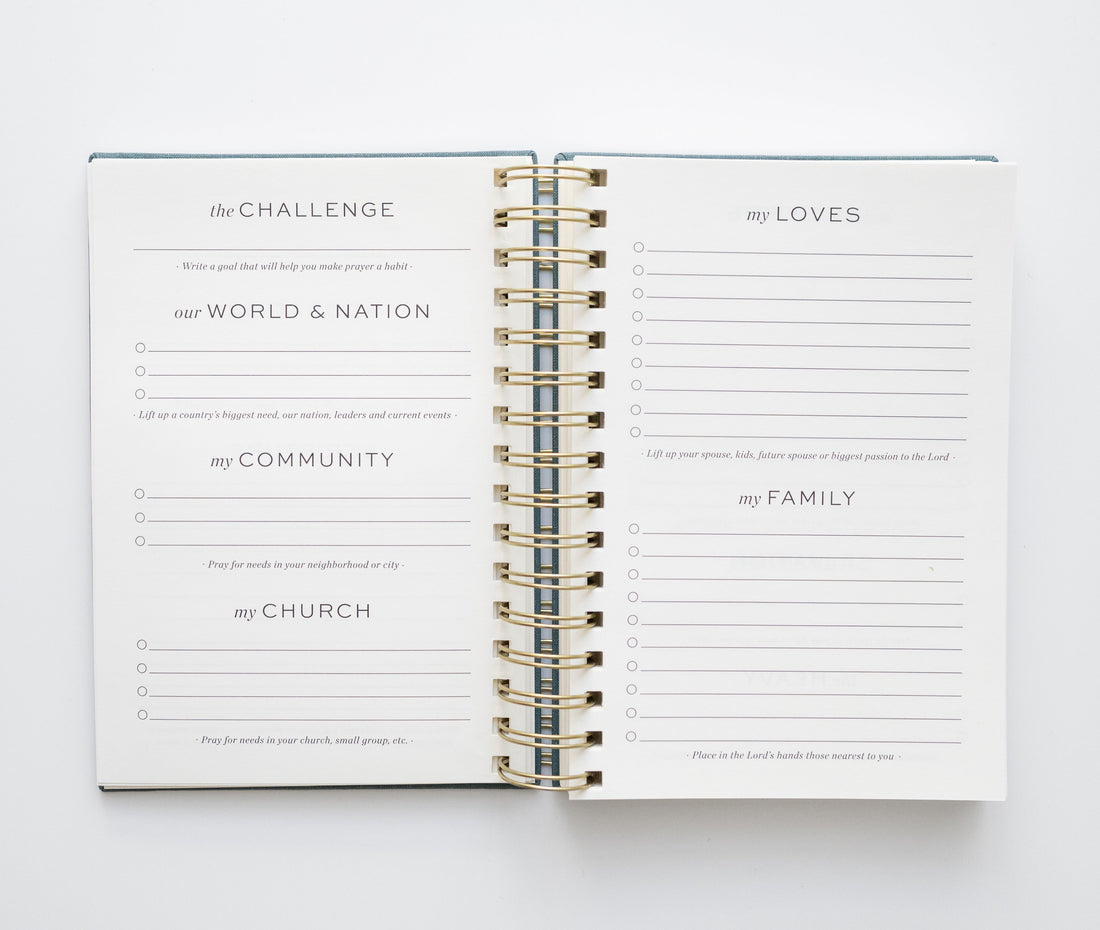 Signature Prayer Journal (6-Month)