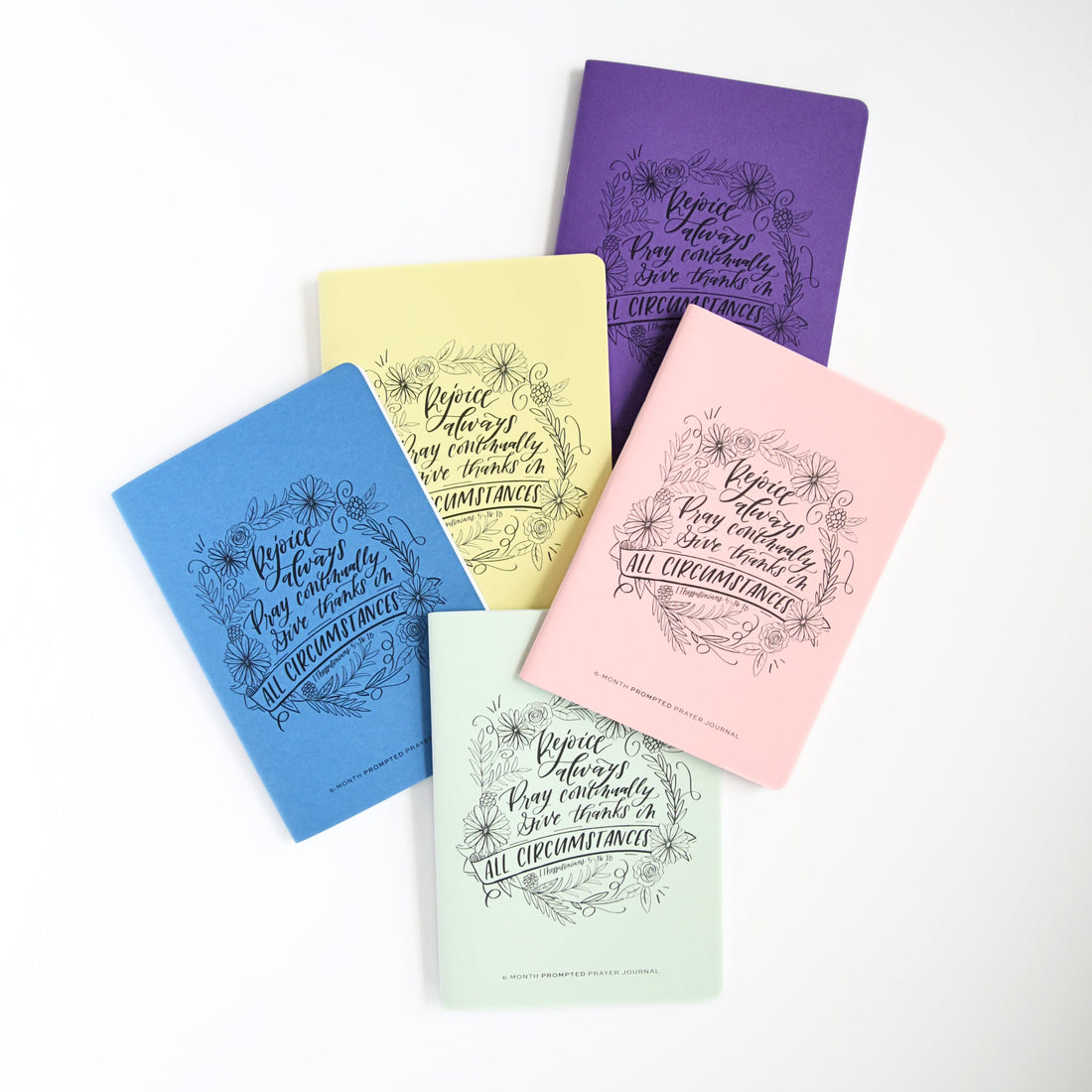 Wreath Compose Prayer Journal (6-Month)