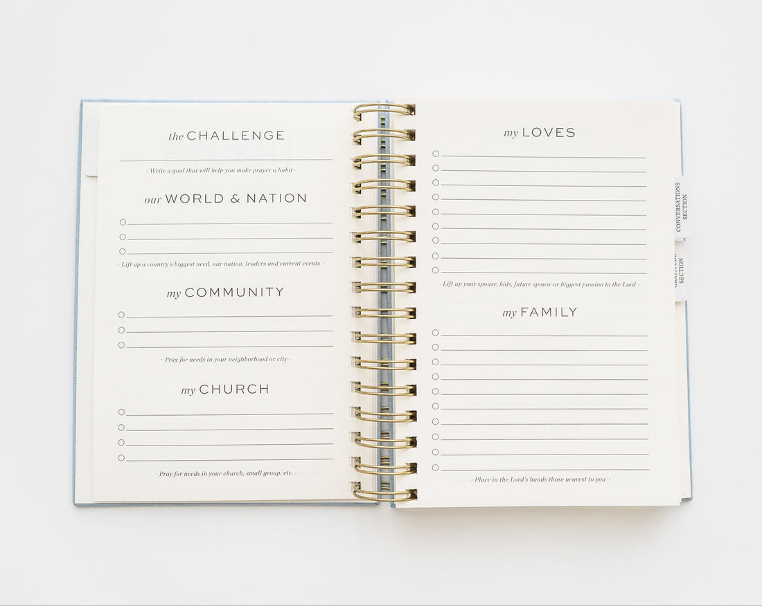 Rhythms Prayer Journal (Yearly)