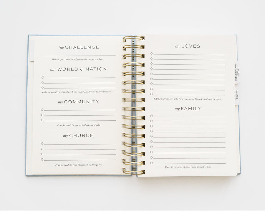 Rhythms Prayer Journal (Yearly)