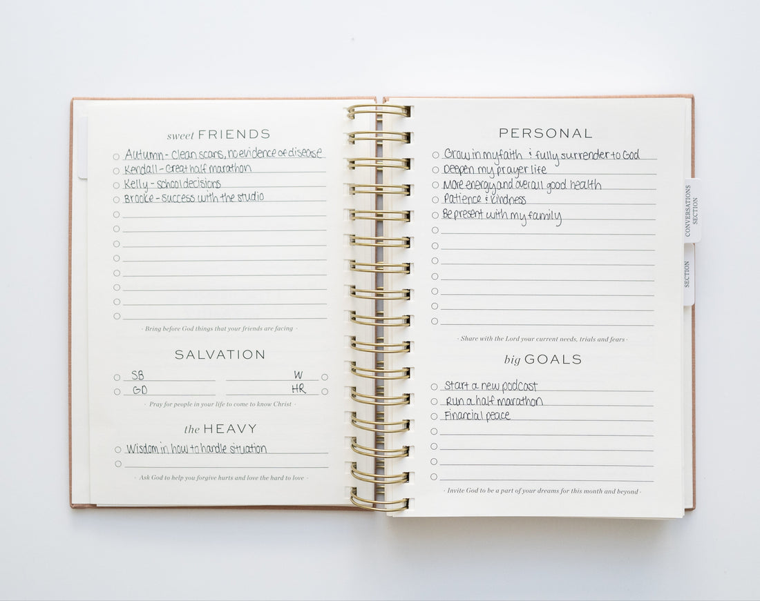 Rhythms Prayer Journal (Yearly)
