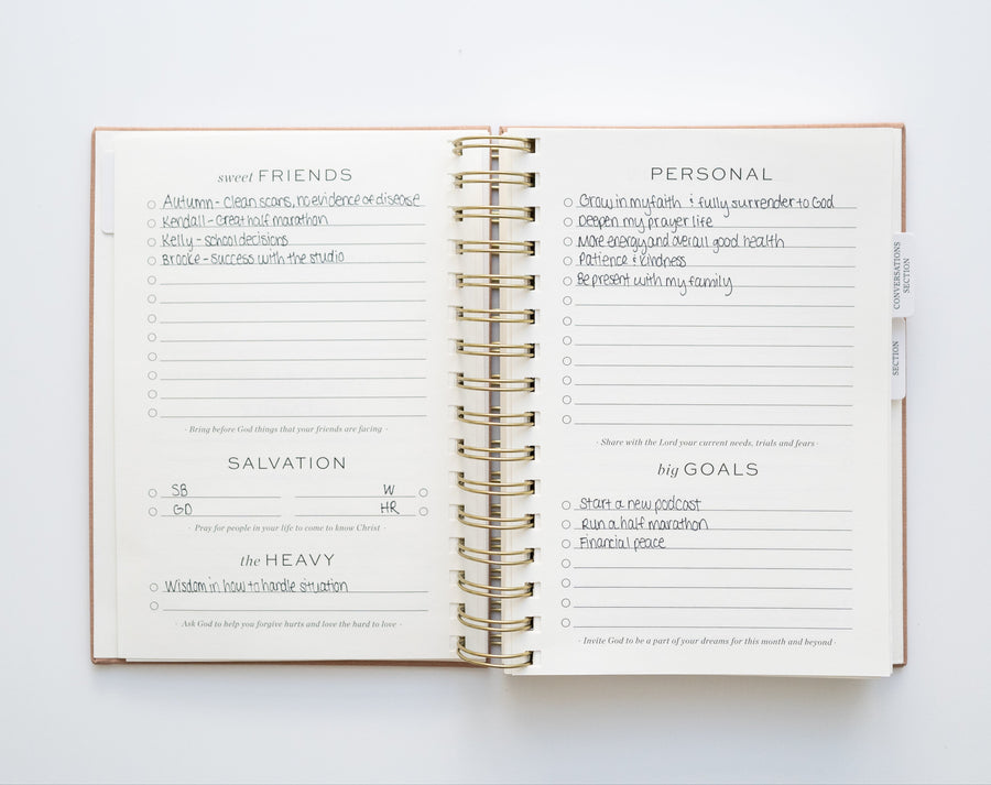 Rhythms Prayer Journal (Yearly)