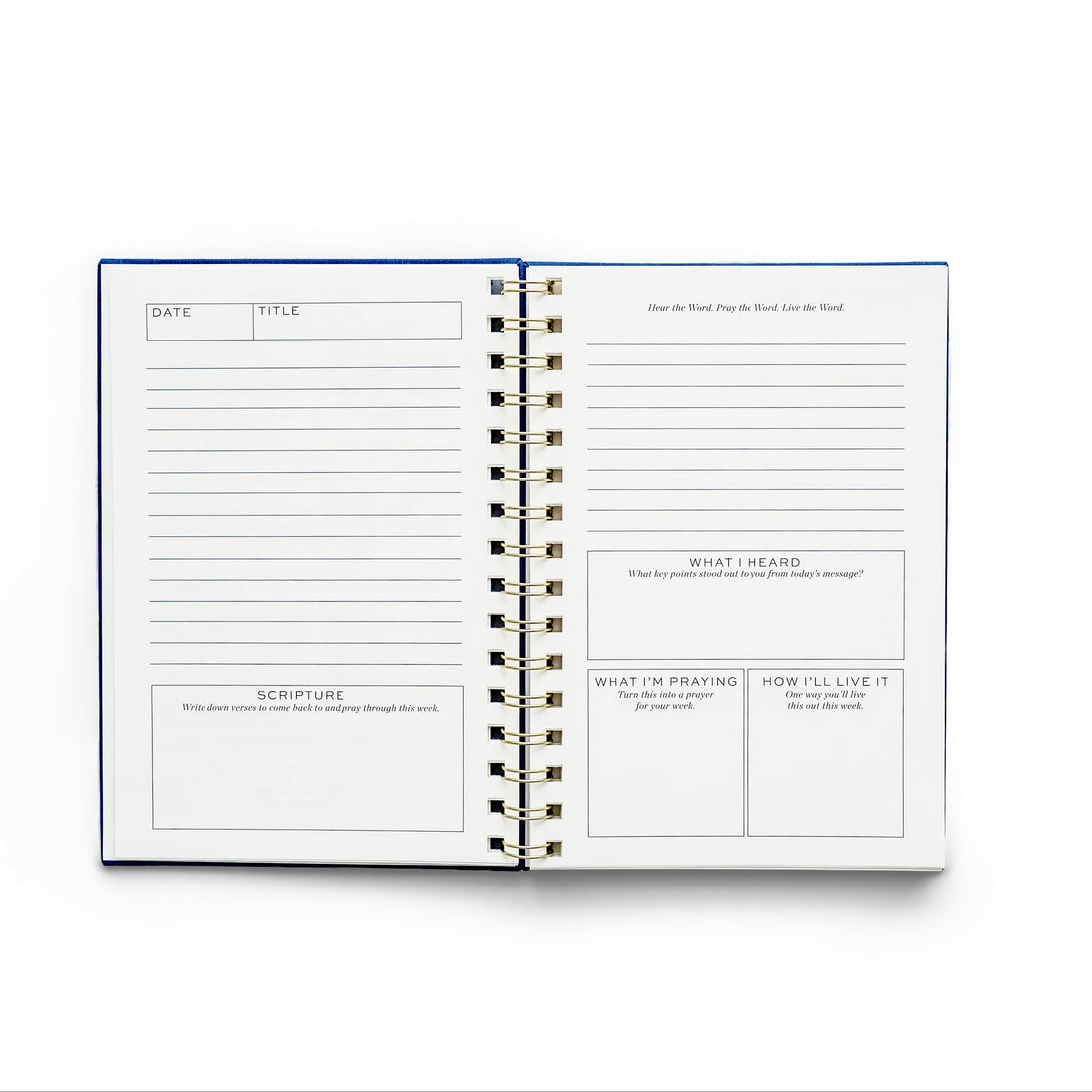 Sermon Notes Journal