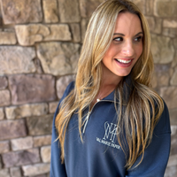 Val Marie Paper Half-Zip Pullover