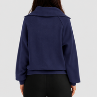 Val Marie Paper Half-Zip Pullover