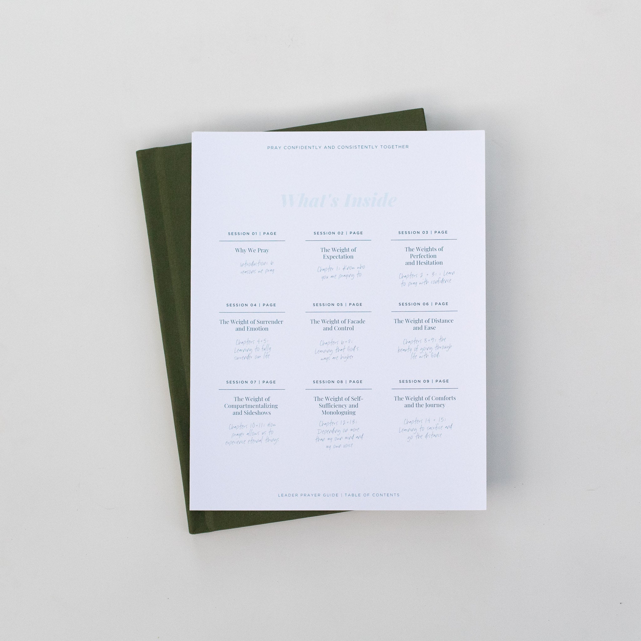 Pray Together Guide – Val Marie Paper